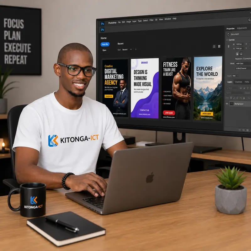 KITONGA-ICT — working on client projects